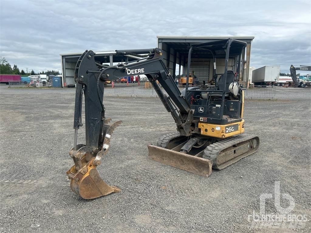 John Deere 26G Miniescavatori
