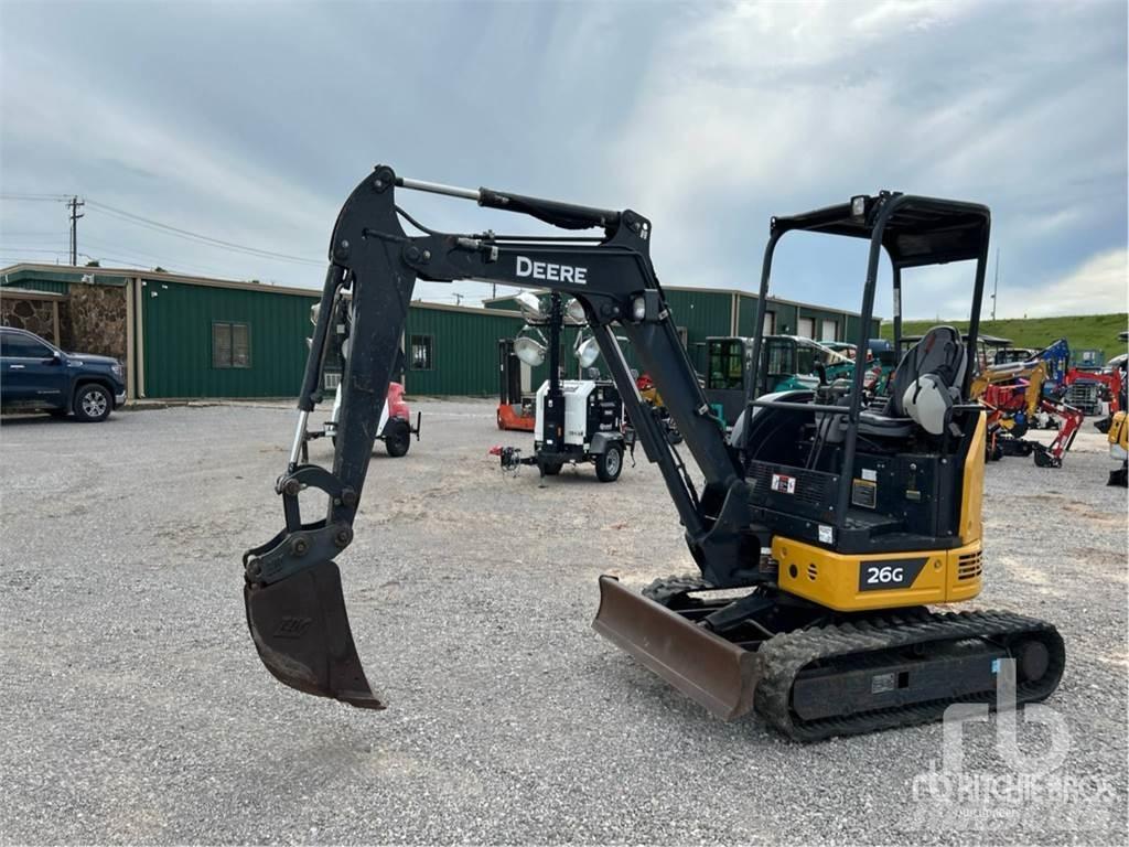 John Deere 26G Miniescavatori