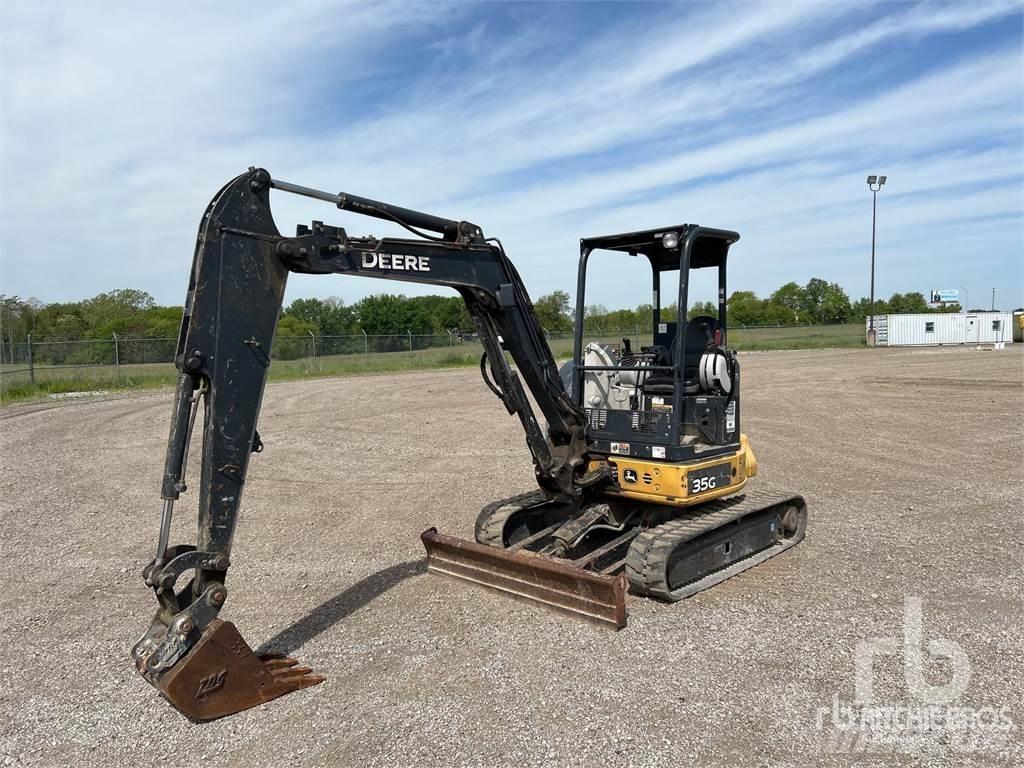 John Deere 35G Miniescavatori