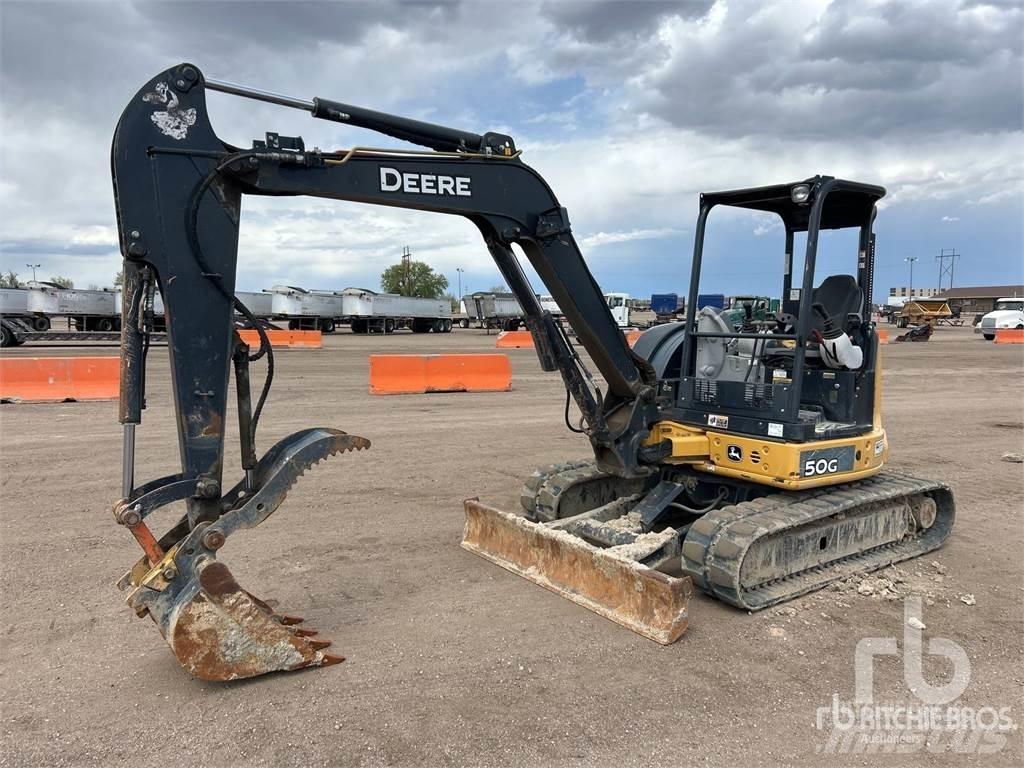 John Deere 50G Miniescavatori