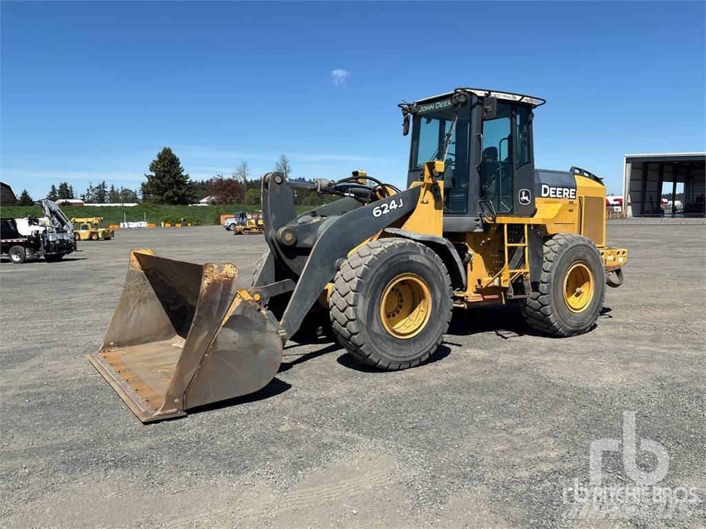 John Deere 624J Pale gommate