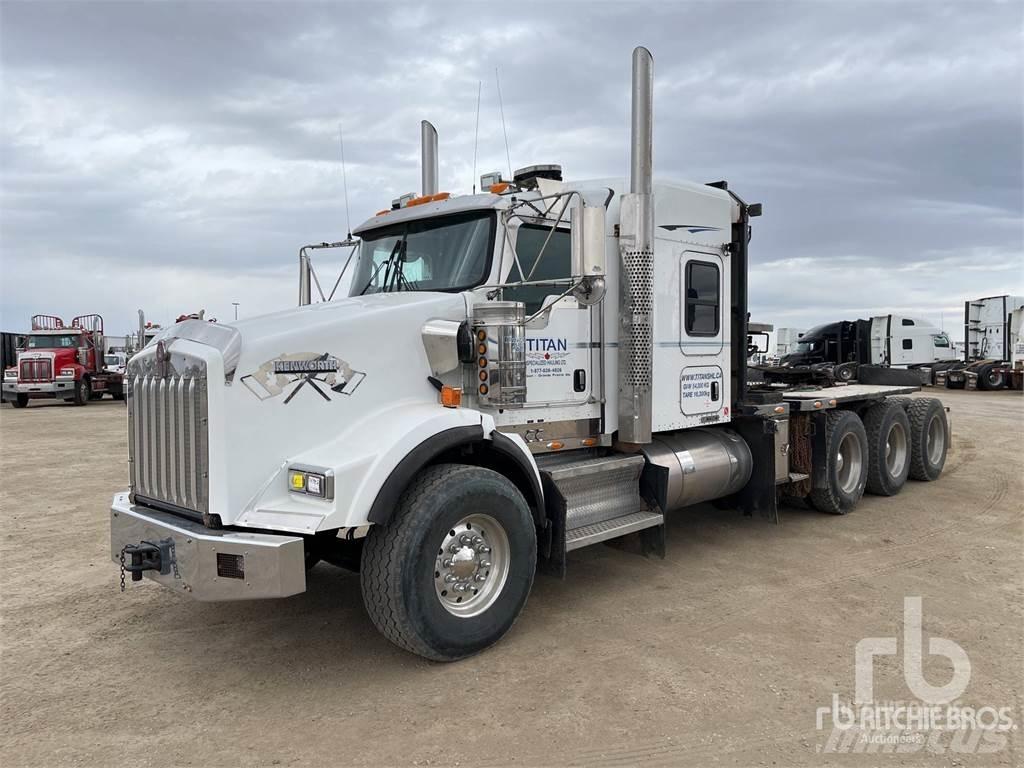 Kenworth T800 Autocarro pianale / argano