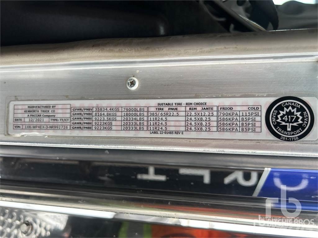 Kenworth W900 Autocarro pianale / argano