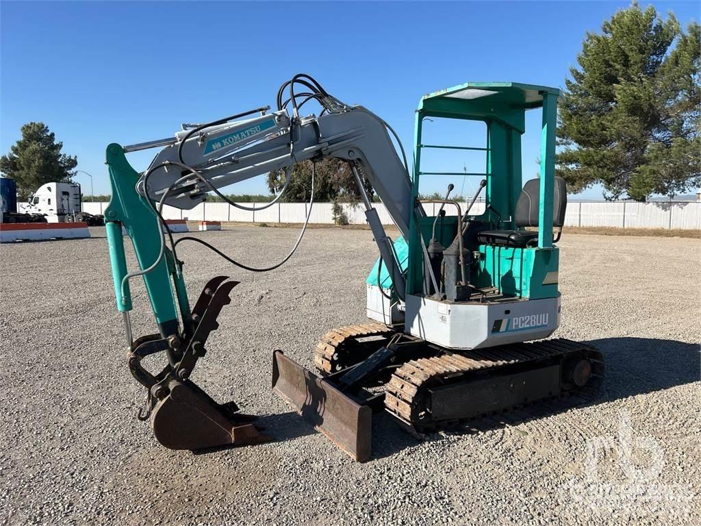 Komatsu PC28UU Miniescavatori