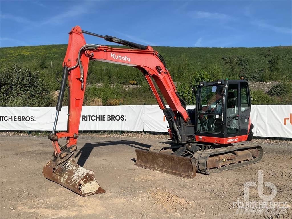 Kubota KX080-4 Escavatori cingolati