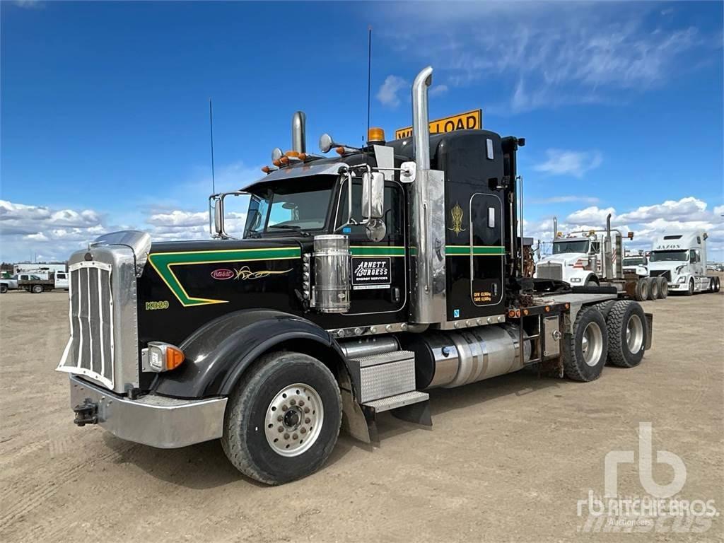 Peterbilt 367 Autocarro pianale / argano
