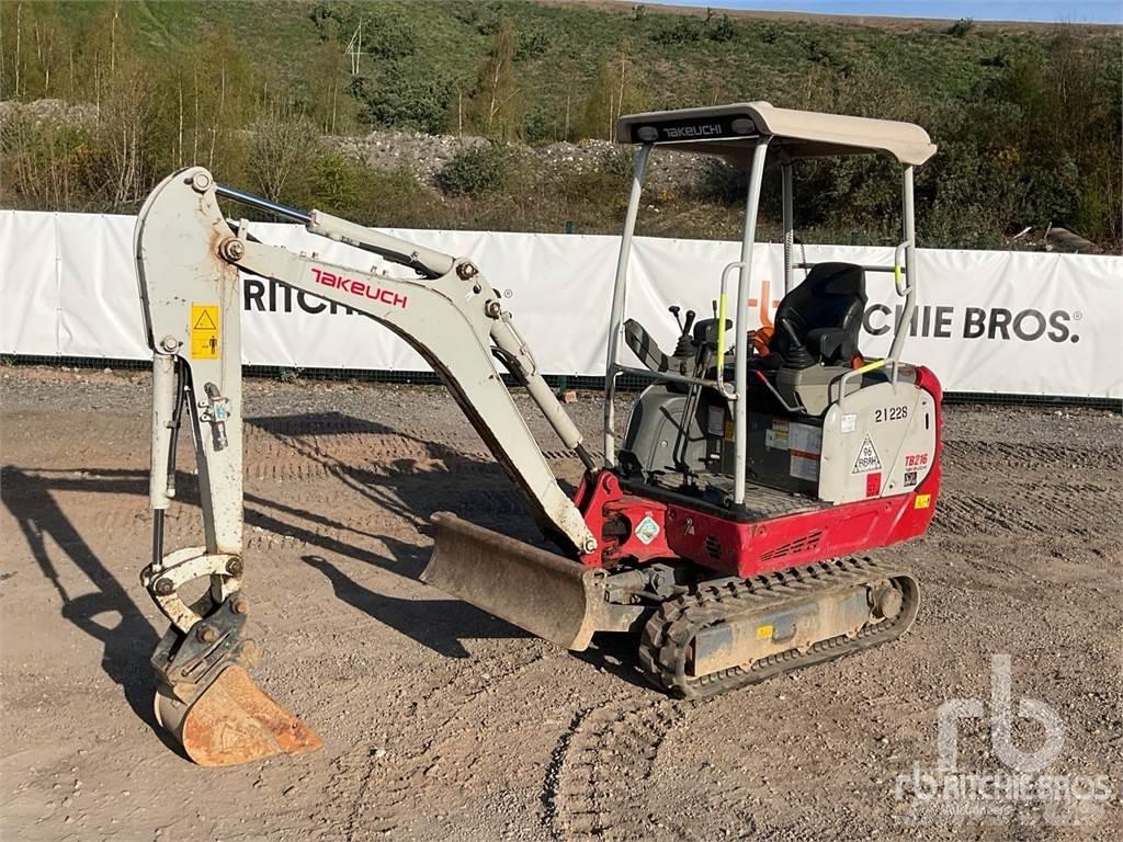 Takeuchi TB216 Miniescavatori