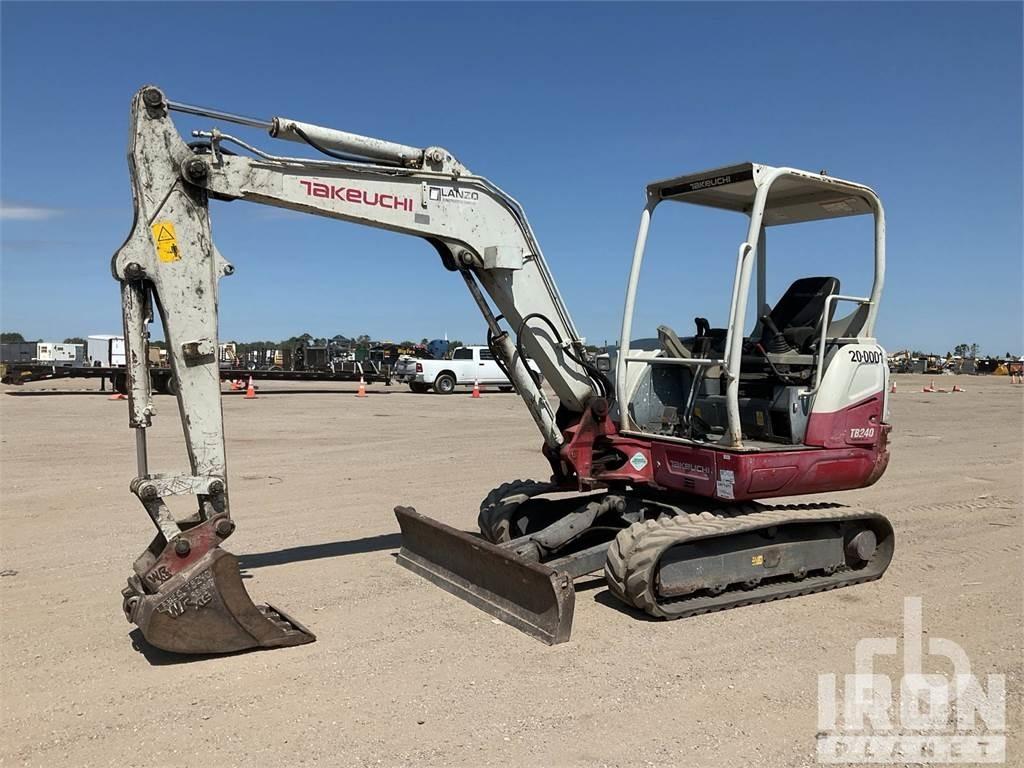 Takeuchi TB240 Miniescavatori
