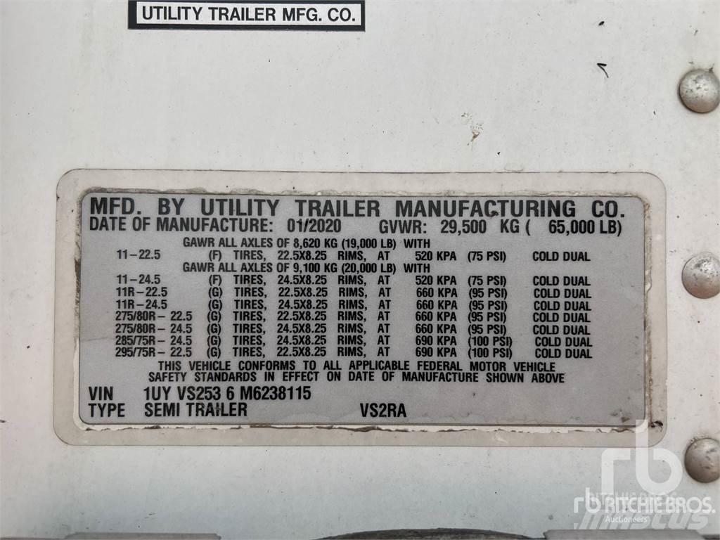 Utility 53' Semirimorchi a temperatura controllata