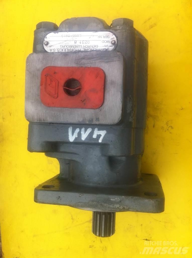 Commercial INTERTECH 2318 Componenti idrauliche