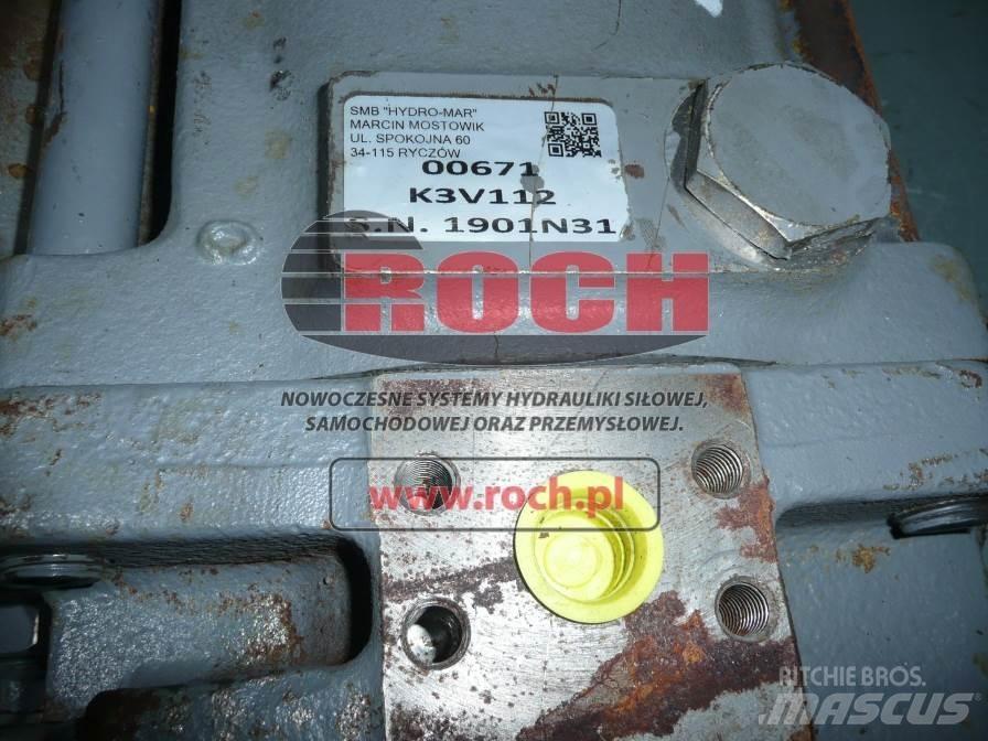 Kawasaki K3V112 Componenti idrauliche
