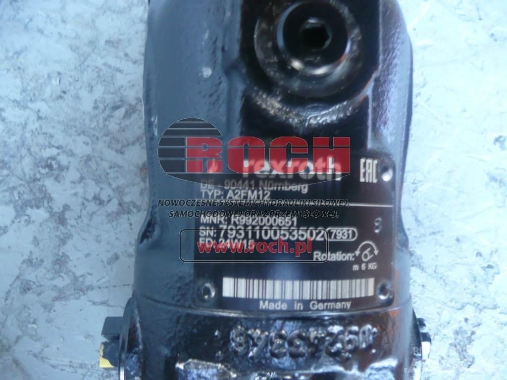 Rexroth A2FM12 Motori