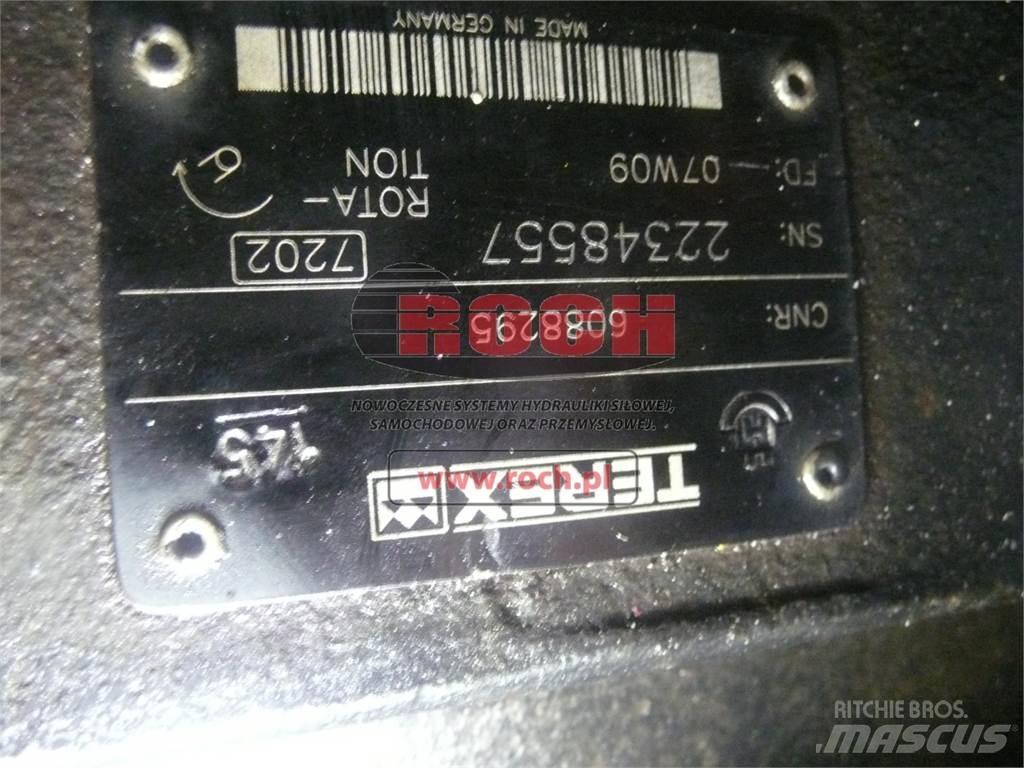 Terex 6088295 + 0510625072 Componenti idrauliche