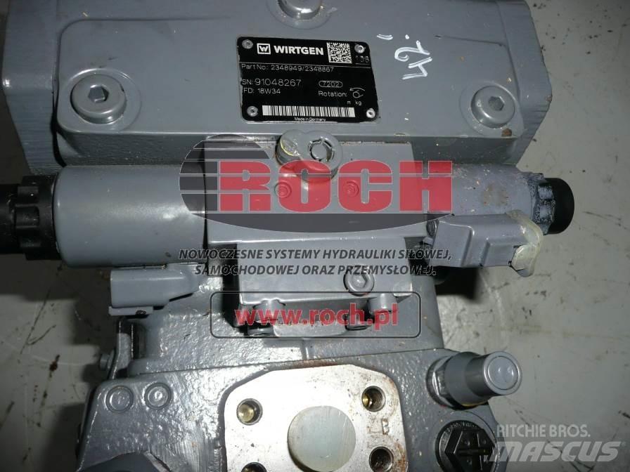 Wirtgen 2348949/2348867 Componenti idrauliche