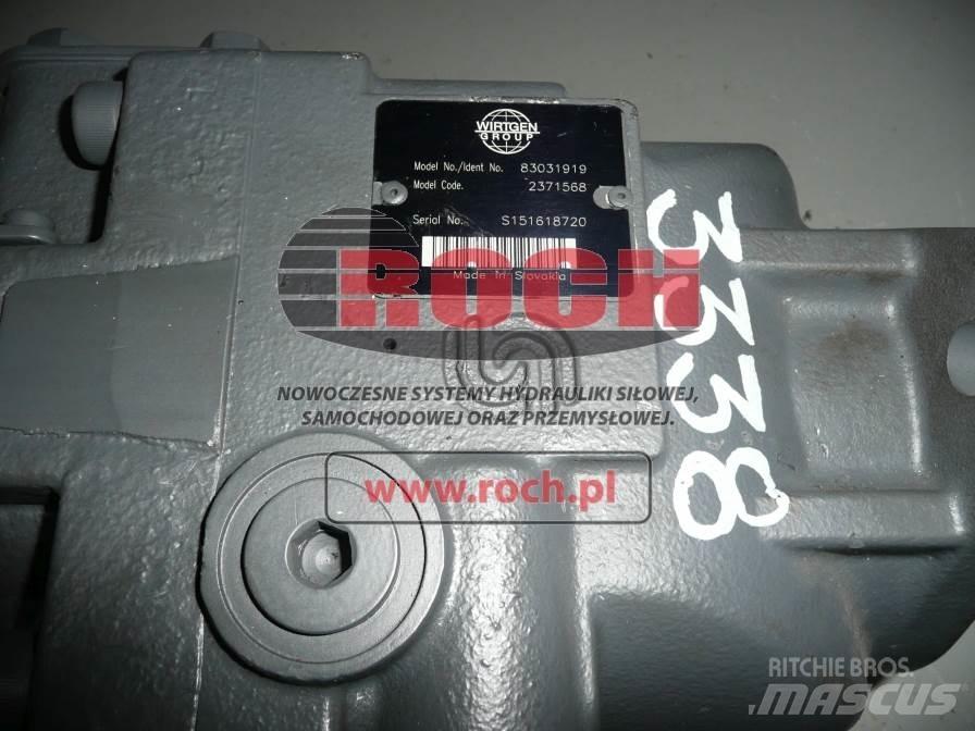 Wirtgen 2371568 83031919 Componenti idrauliche