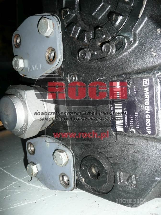 Wirtgen 2572681 83056078 Componenti idrauliche