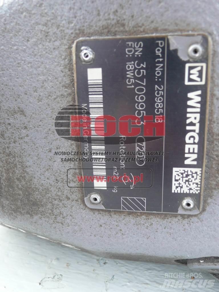 Wirtgen 2598518 Componenti idrauliche