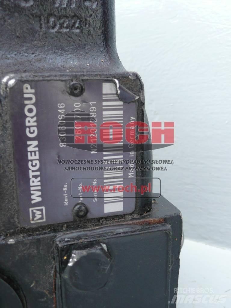 Wirtgen 2601700 83060646 Componenti idrauliche