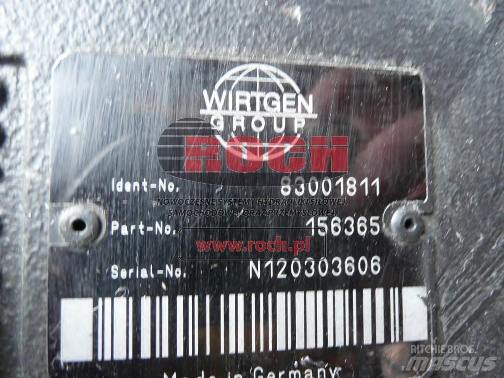 Wirtgen 83001811 156365 Componenti idrauliche