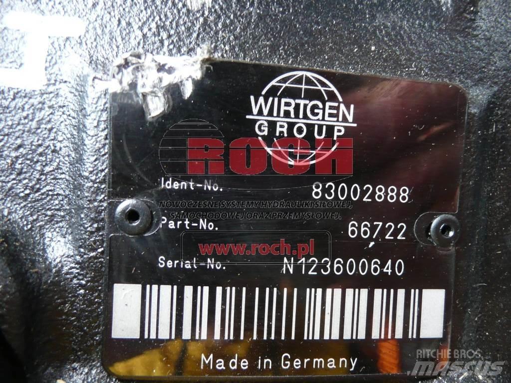 Wirtgen 83002888 66722 Componenti idrauliche