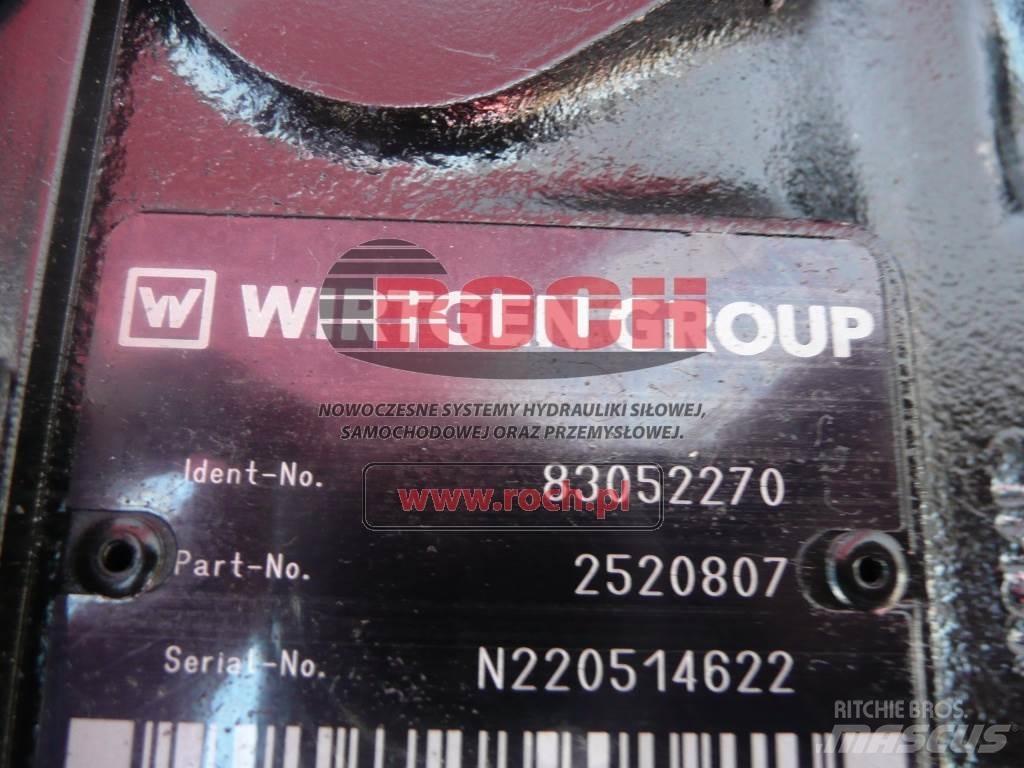 Wirtgen 83052270 2520807 Componenti idrauliche