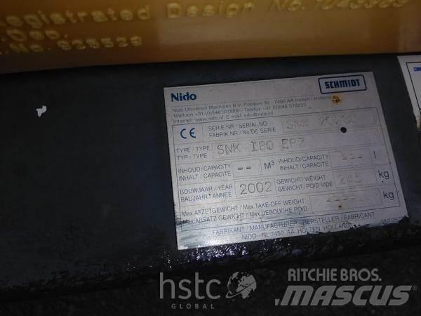 Schmidt NIDO SNK 180 EPZ Lame spazzaneve e aratri
