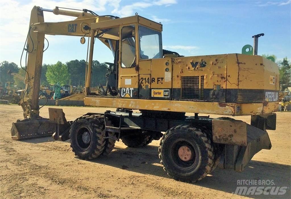 CAT 214B FT Escavatori gommati