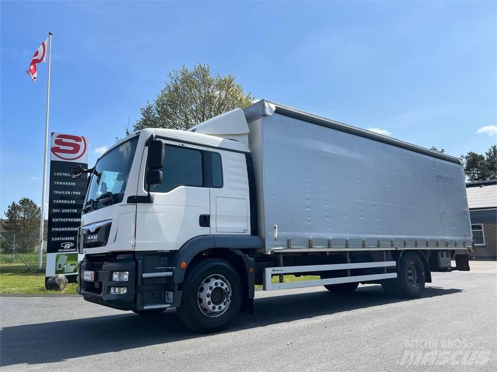 MAN TGM 18-340 BL Motrici centinate
