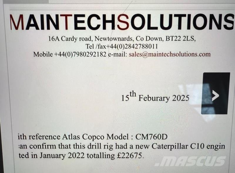 Atlas Copco CM-760D Costruzioni - Altro