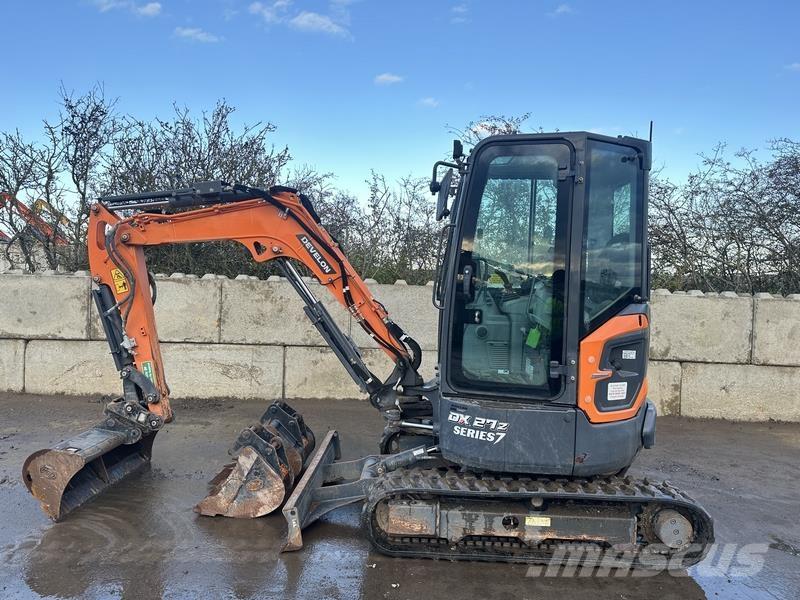 Doosan DX27 Escavatori cingolati