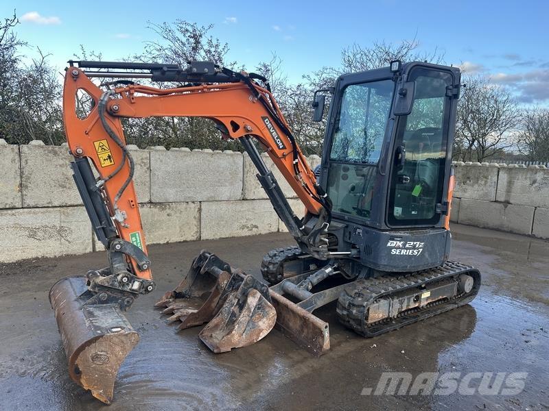 Doosan DX27 Escavatori cingolati