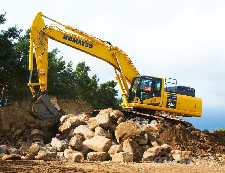 Komatsu PC490 LC-10 Escavatori cingolati