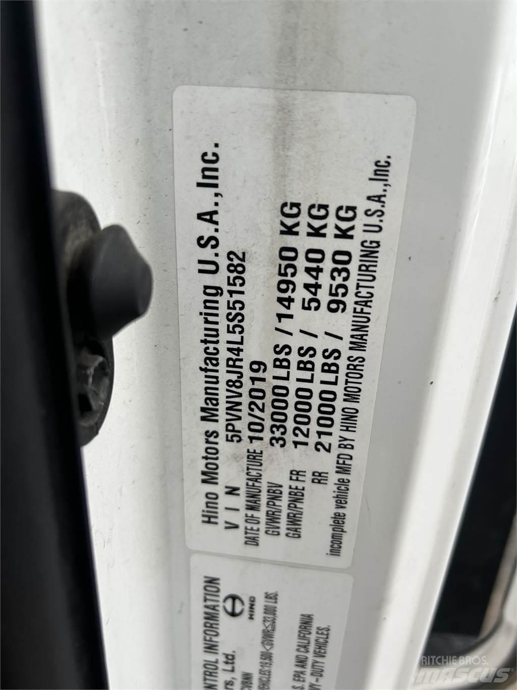 Hino 338 Camion altro