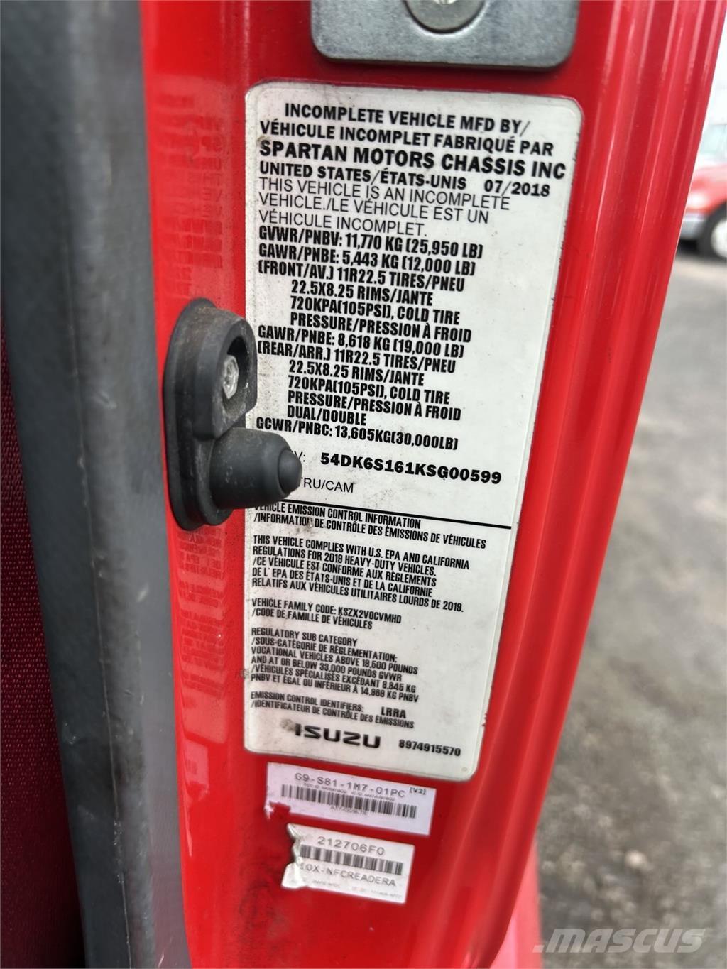 Isuzu FTR Camion altro