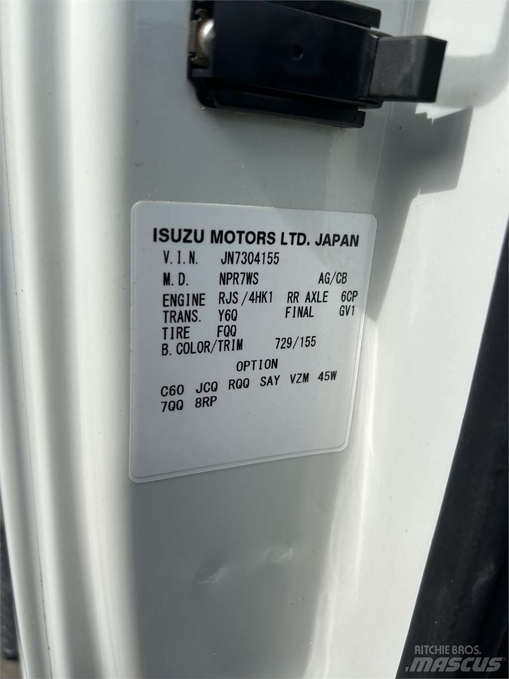 Isuzu NRR DC Camion cassonati