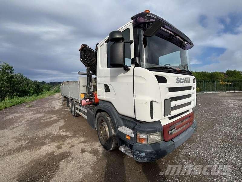 Scania R420 Camion con sponde ribaltabili
