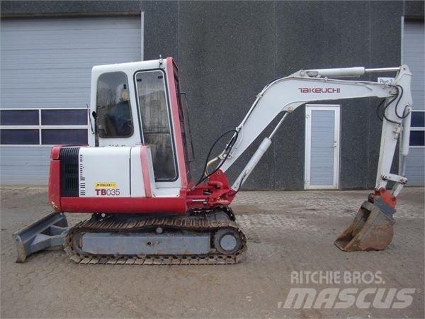 Takeuchi TB035 Miniescavatori