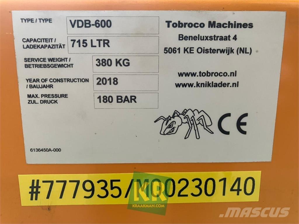 GiANT Verdeelbak Pale frontali e scavatori