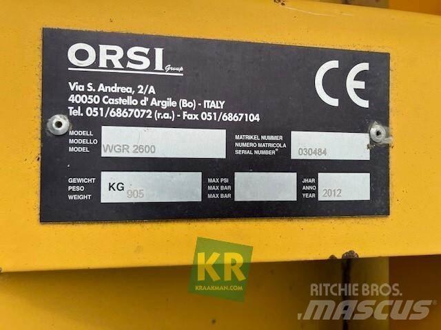 Orsi WGN 2600 Falciatrici/cimatrici per pascoli