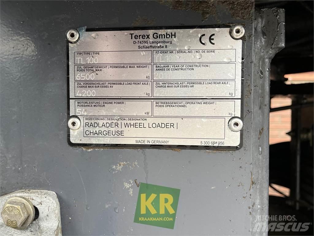 Terex TL100 Pale gommate