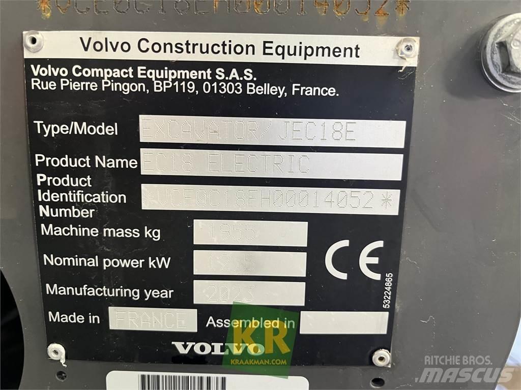 Volvo EC18E Escavatori cingolati