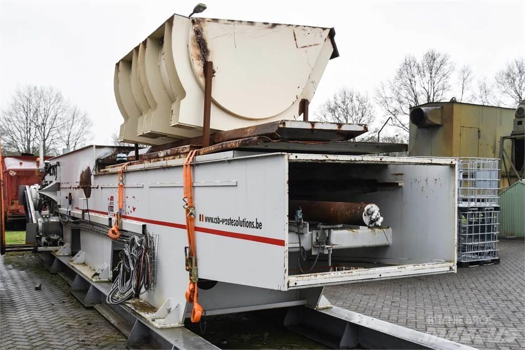 CSB T640 Trituratori di rifiuti
