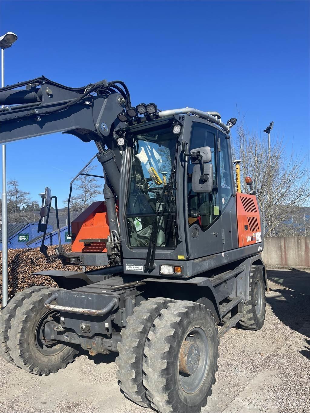 Atlas 140W Escavatori gommati