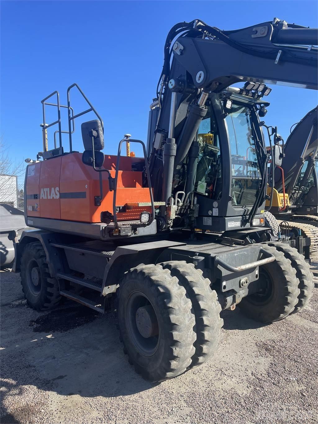 Atlas 140W Escavatori gommati