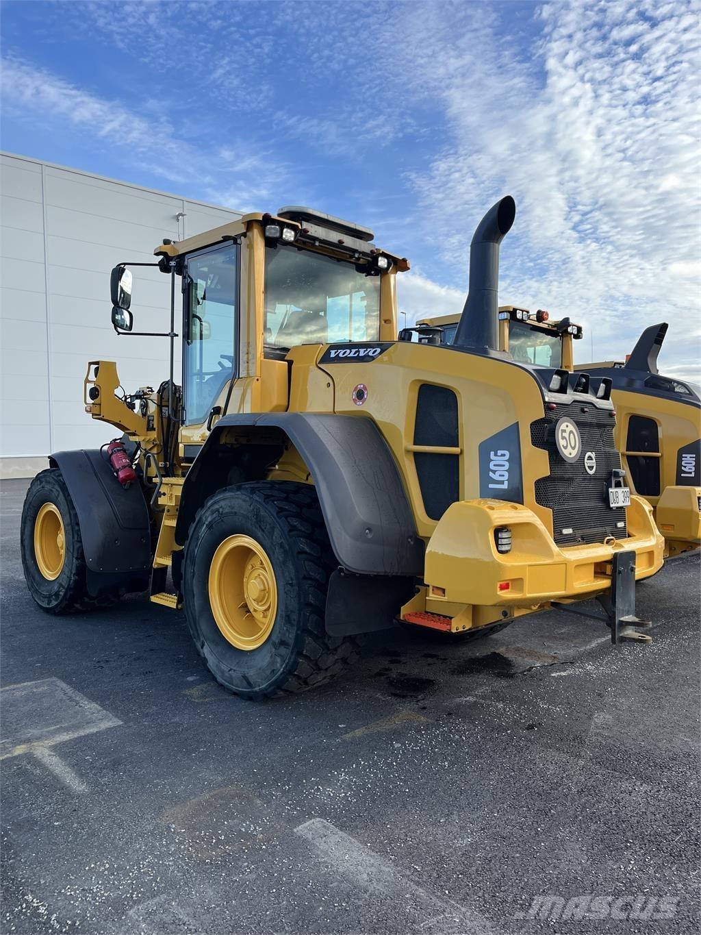 Volvo L60G Pale gommate