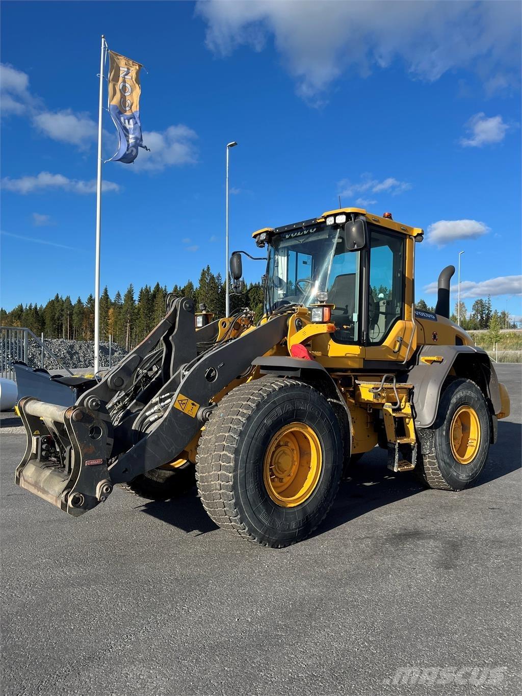 Volvo L60G Pale gommate