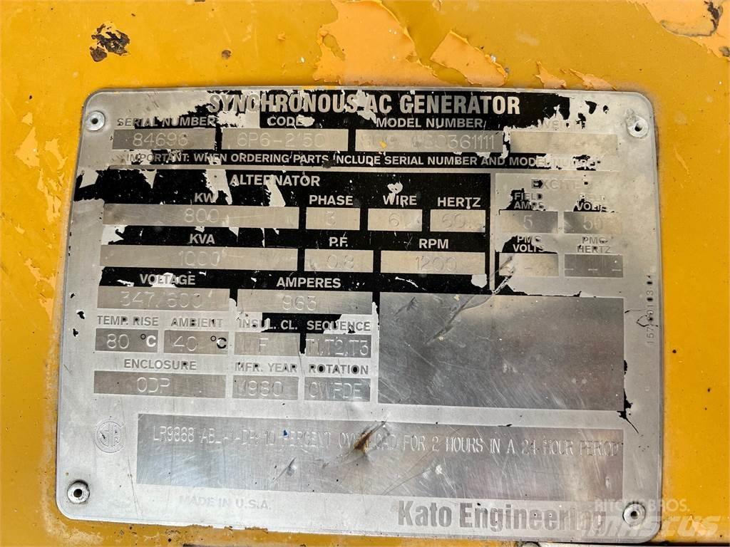 CAT D398 Generatori diesel