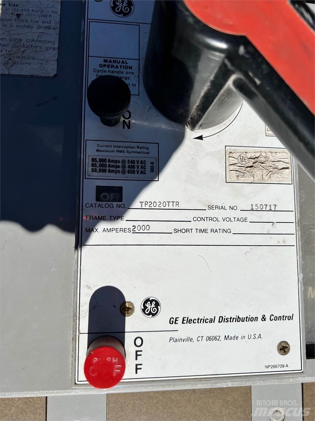  GE 2000amp Componenti elettroniche