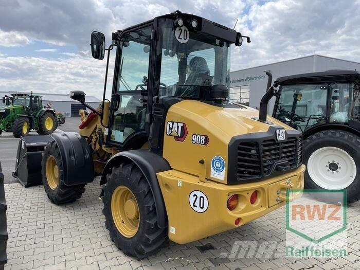 CAT 908 Radlader Pale gommate