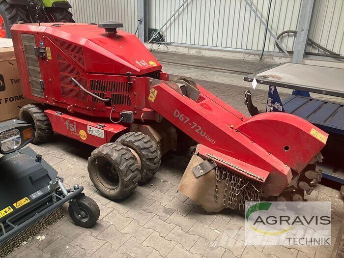  D67-720 4WD Erpici rotanti e motozappe